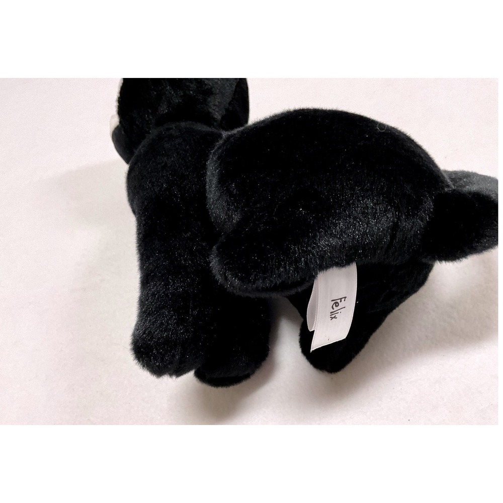 Day of the Dead Sugar Skull Black Cat Plush Stuffed Animal 9.5 Inch - Picture 3 of 4